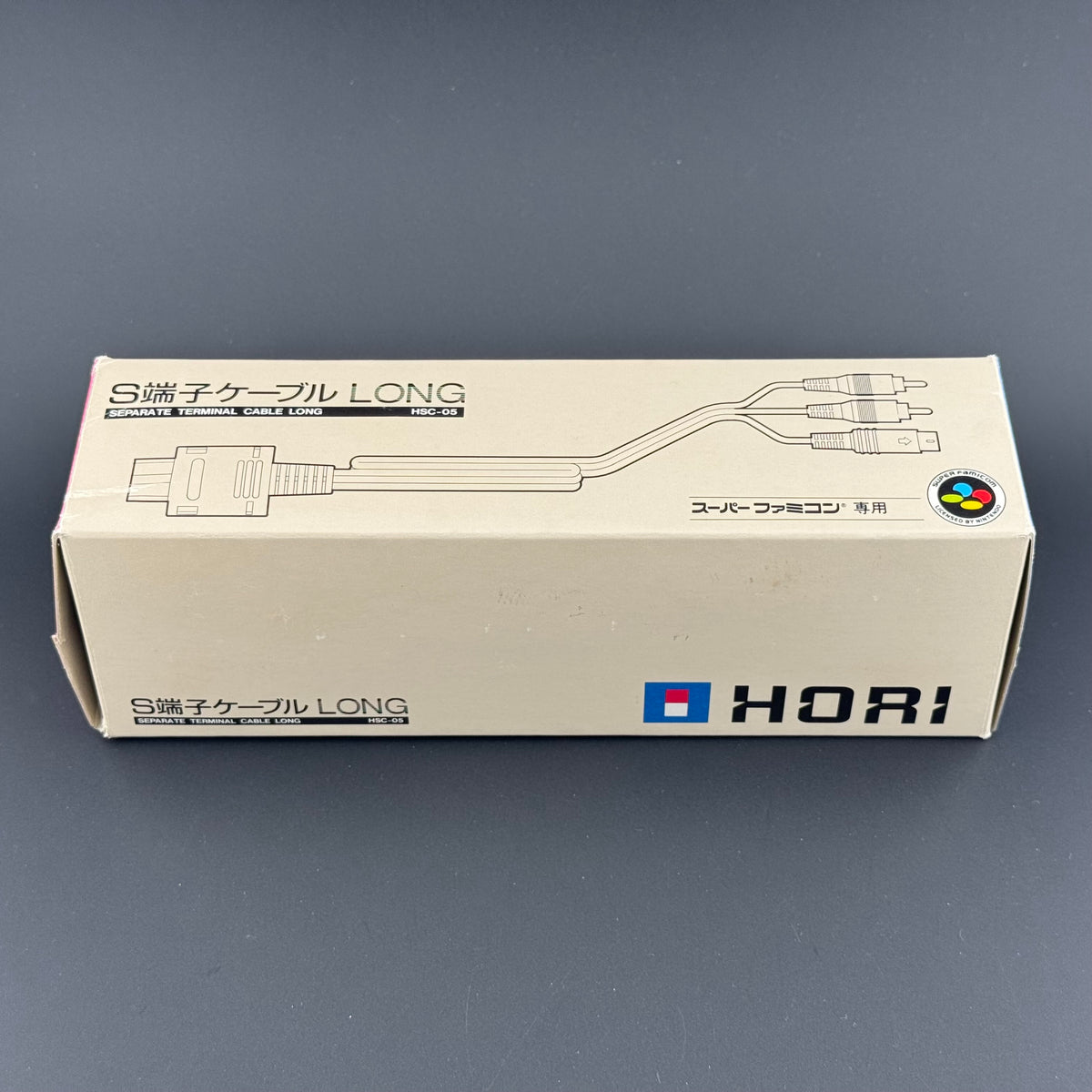 Nintendo Super Famicom HORI S-Video Cable Long [HSC-05] CIB