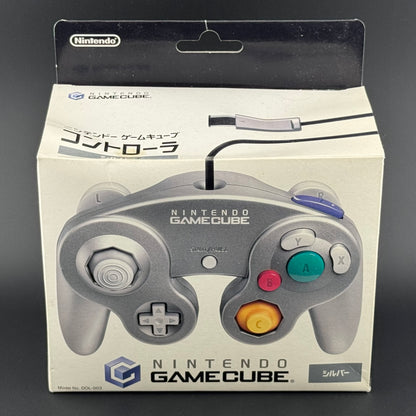Nintendo GameCube Platinum Silver Controller [DOL-003] In Box