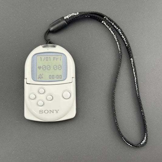 Sony PlayStation 1 White PocketStation [SCPH-4000] + Strap