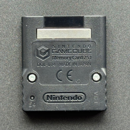 Nintendo GameCube Black Memory Card 251 [DOL-014]
