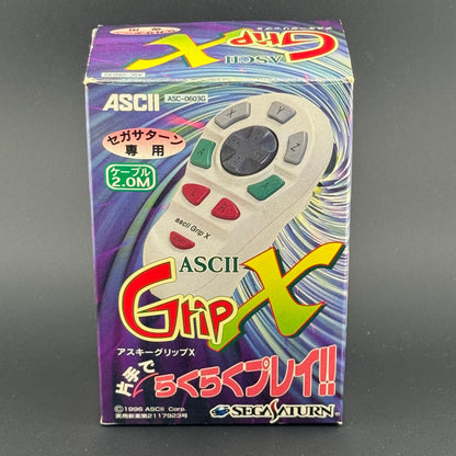 Sega Saturn ASCII Grip X Controller CIB [ASC-0603G]