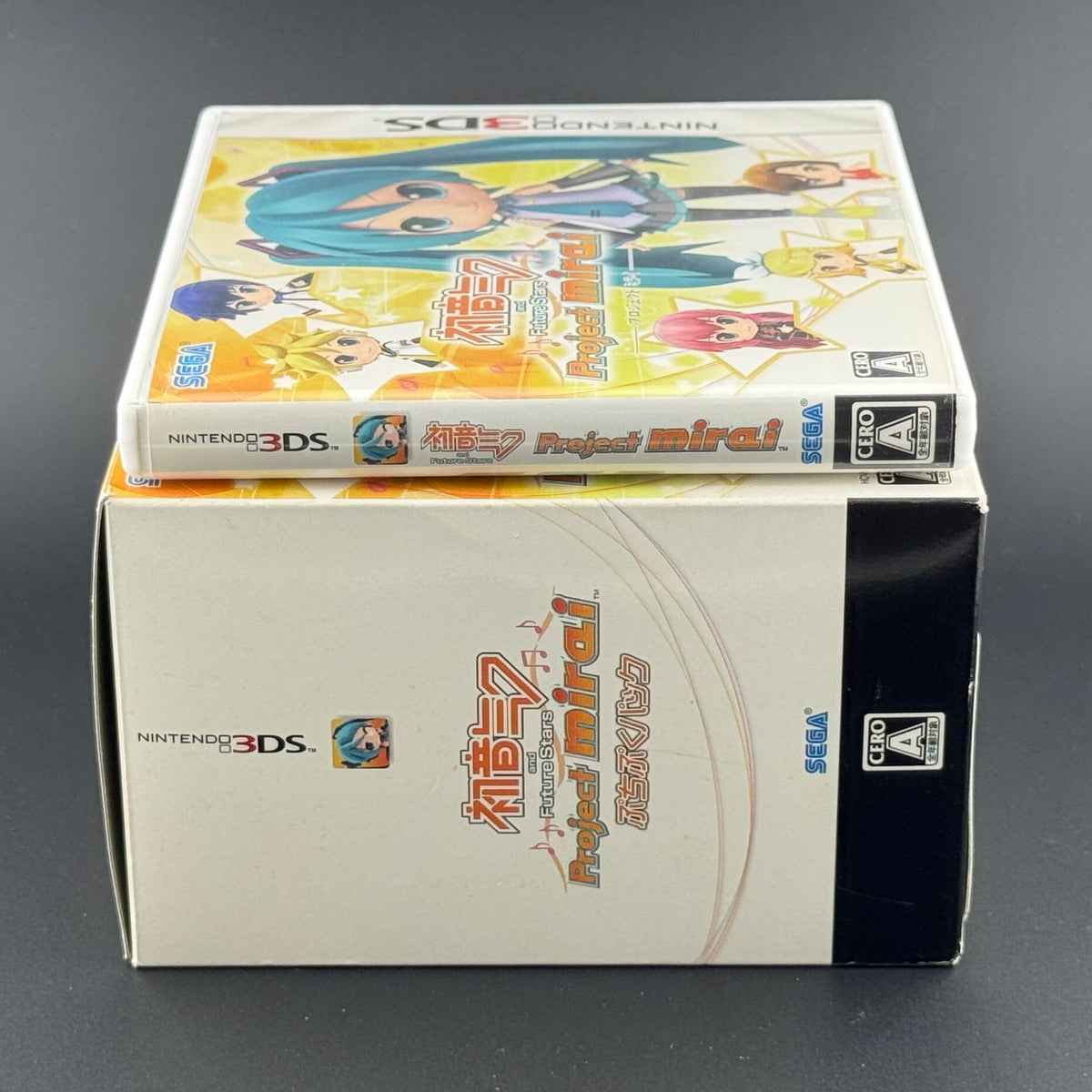 INCOMPLETE Nintendo 3DS Hatsune Miku Project Mirai [PuchiPuku Pack / Big Box]