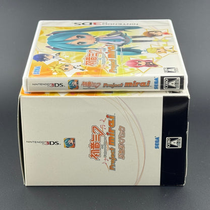 INCOMPLETE Nintendo 3DS Hatsune Miku Project Mirai [PuchiPuku Pack / Big Box]