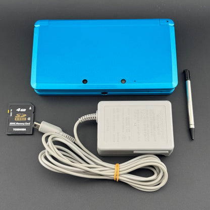 JPN Nintendo 3DS Light Blue Console Set [CTR-001]