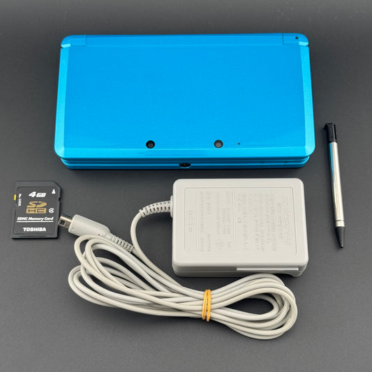 JPN Nintendo 3DS Light Blue Console Set [CTR-001]