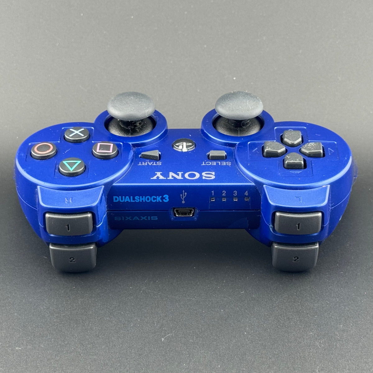 Sony PlayStation 3 Metallic Blue DualShock 3 Wireless Controller [CECHZC2J] In Box