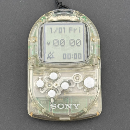 Sony PlayStation 1 Crystal PocketStation [SCPH-4000] + Strap