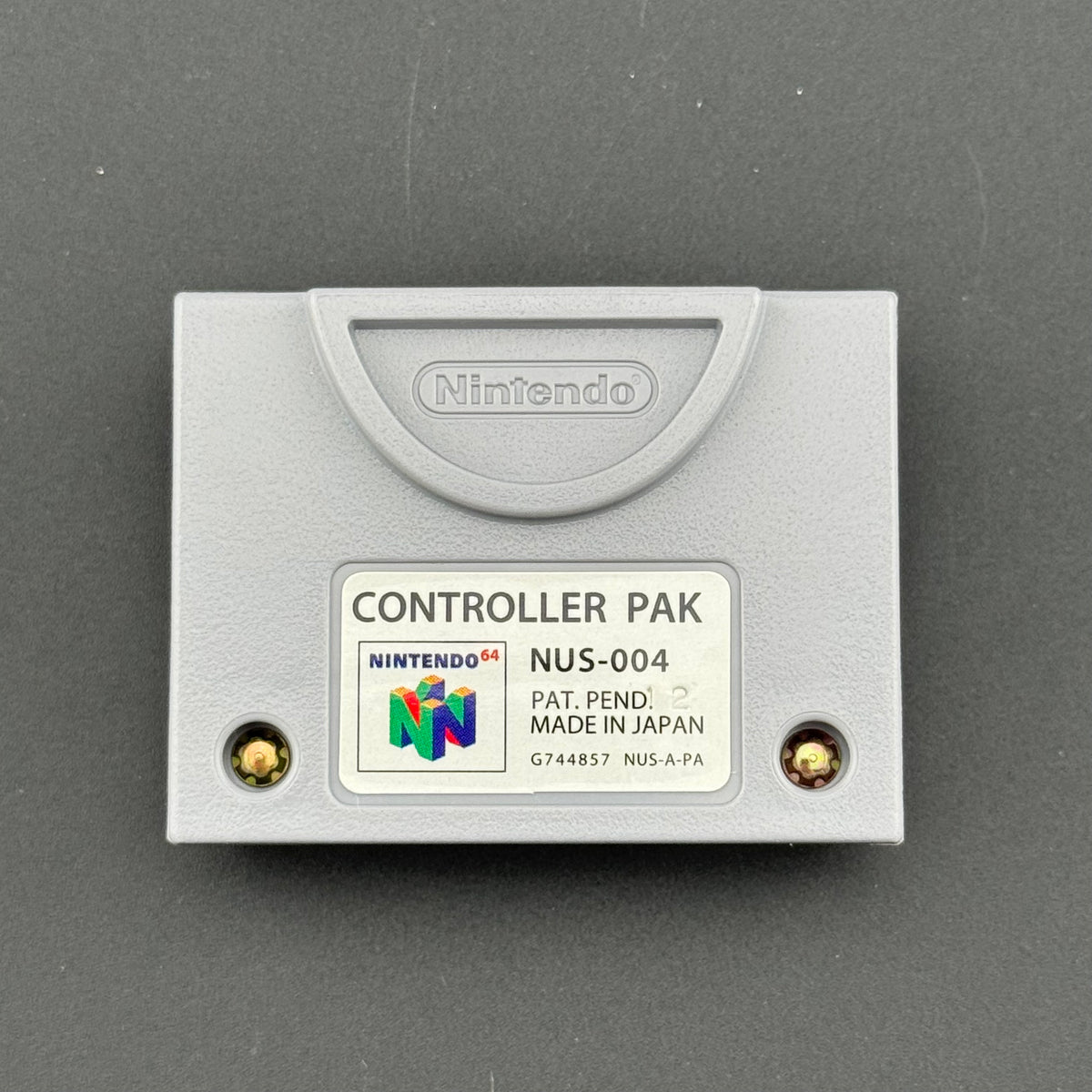 JPN Nintendo 64 Controller Pak [NUS-004] CIB