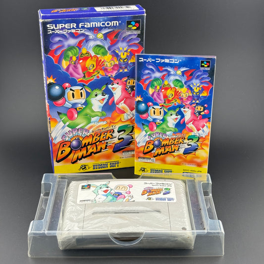 Super Famicom Super Bomberman 3 CIB