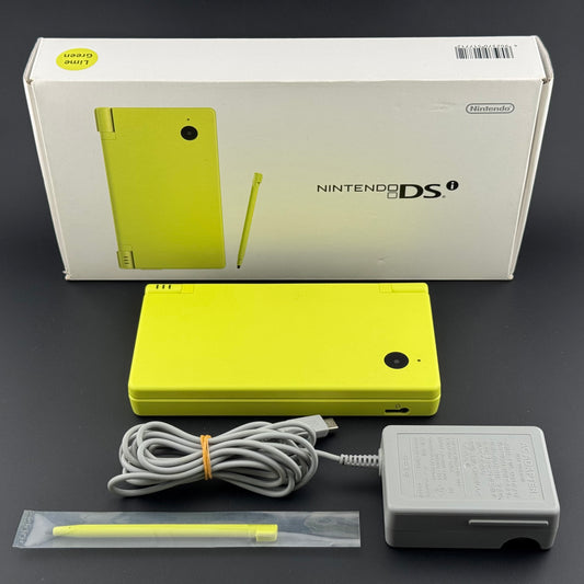 JPN Nintendo DSi Lime Green Console [TWL-001] CIB