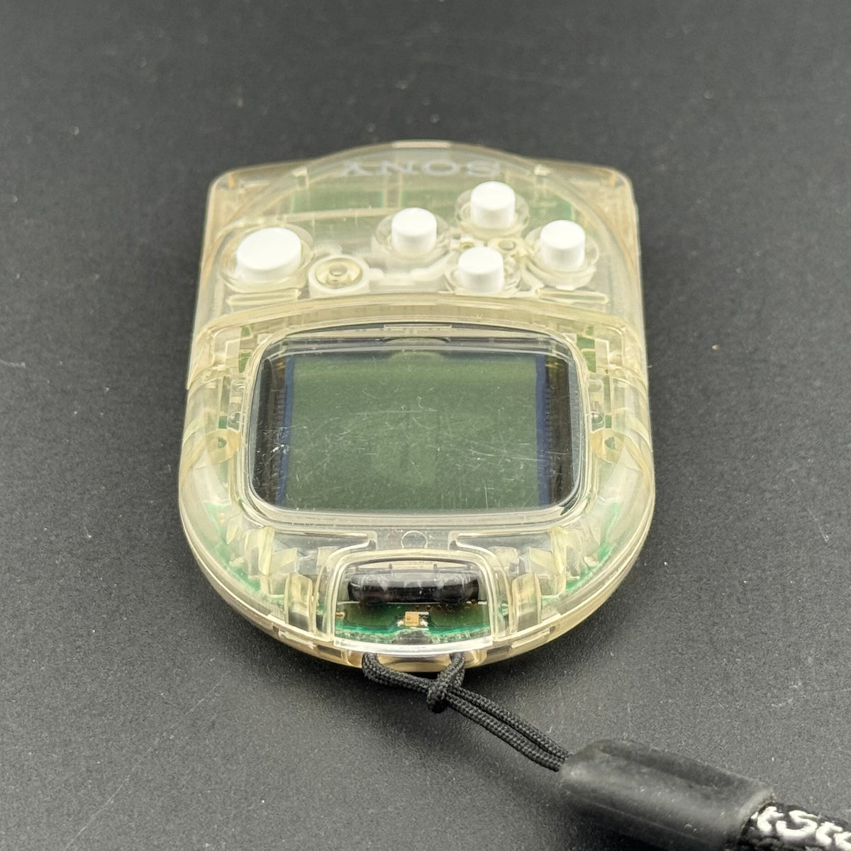Sony PlayStation 1 Crystal PocketStation [SCPH-4000] + Strap