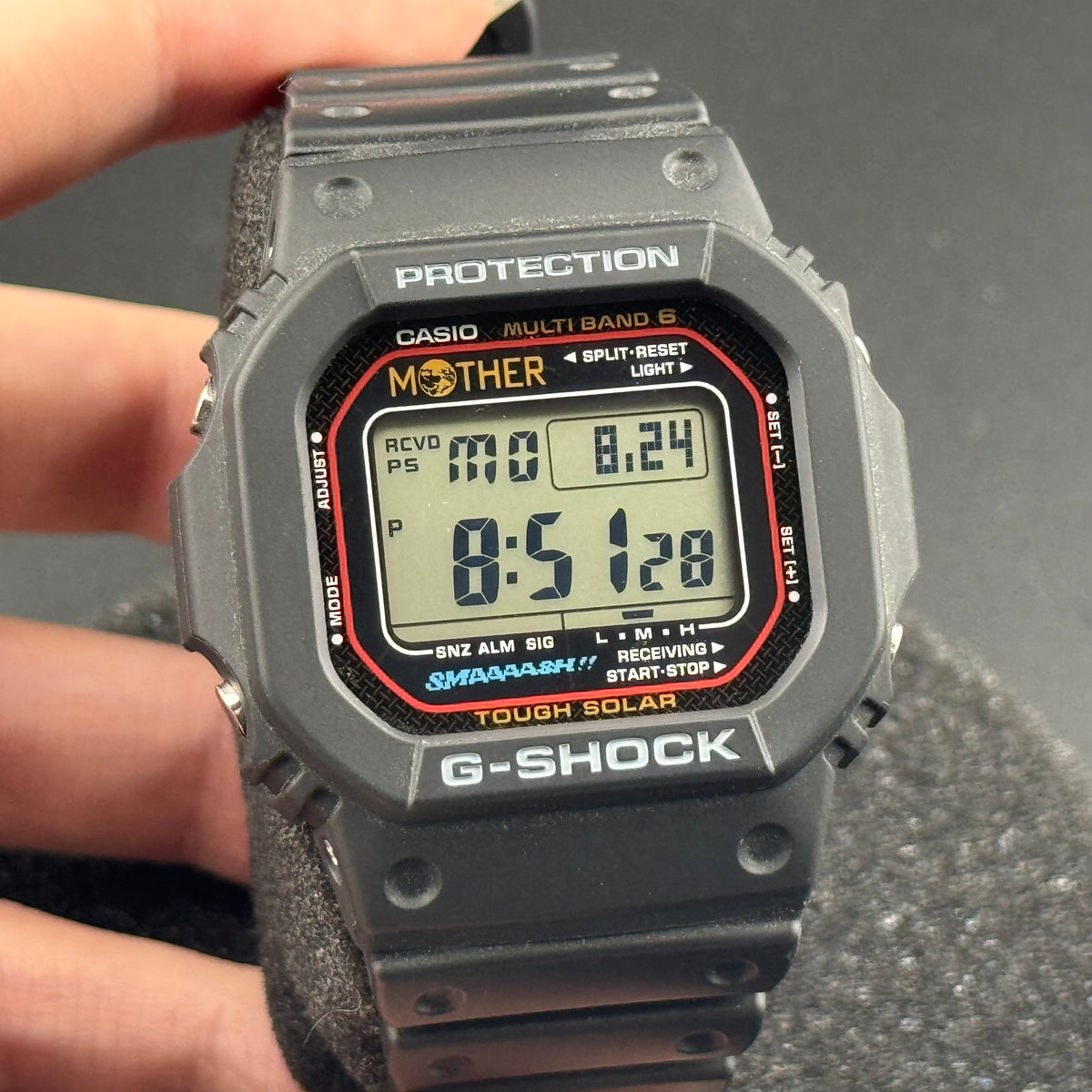 MOTHER x Casio G-SHOCK Black Limited Edition Collaboration Watch [GW-M5610UMOT21-1JR] Complete