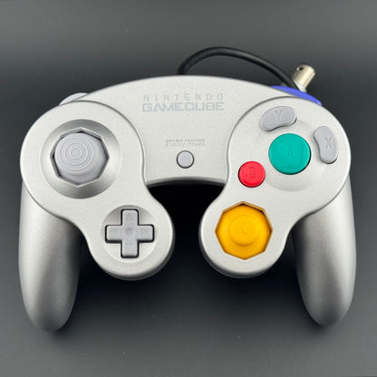 Nintendo GameCube Platinum Silver Controller [DOL-003] In Box