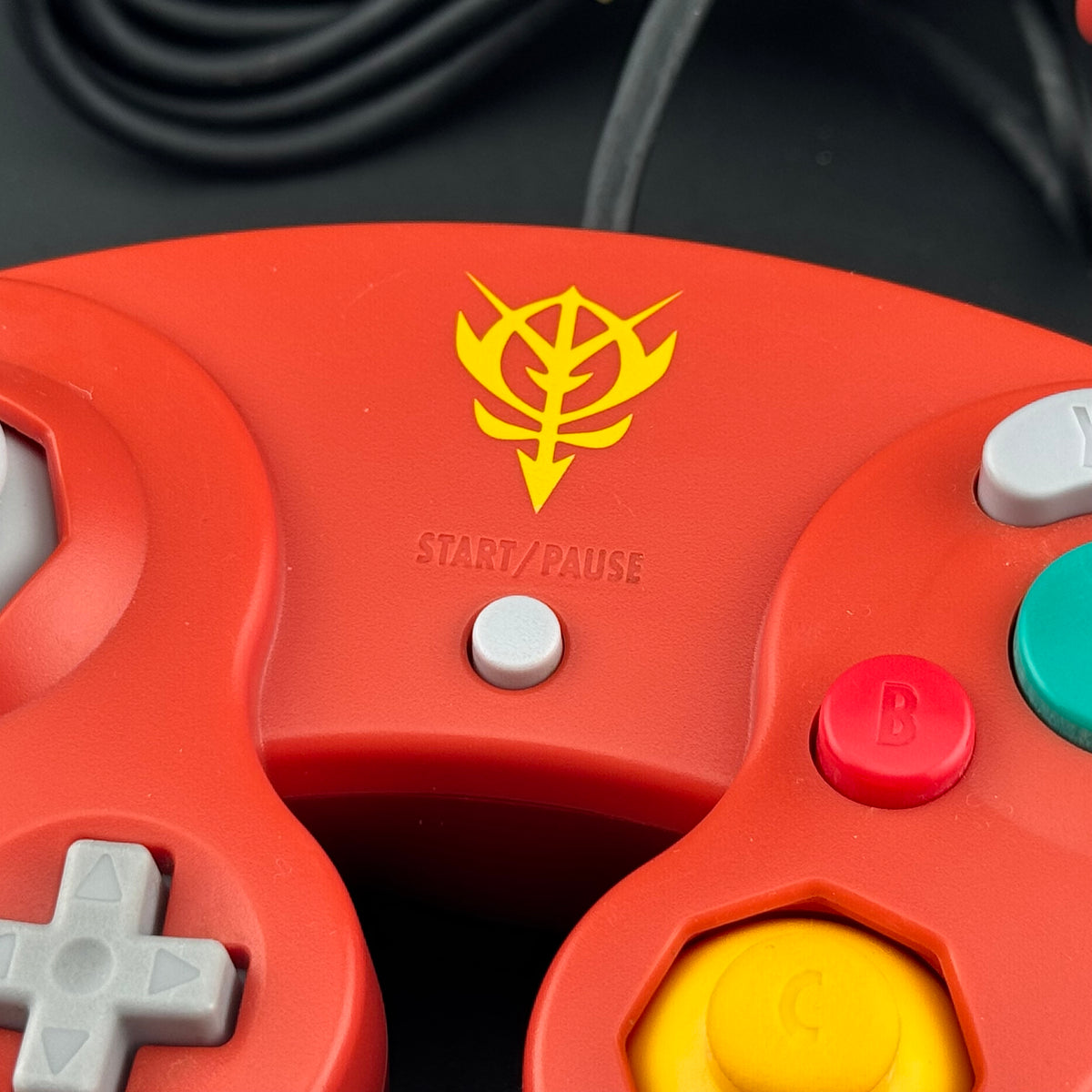 Char Red Gundam Nintendo GameCube Controller [DOL-003]