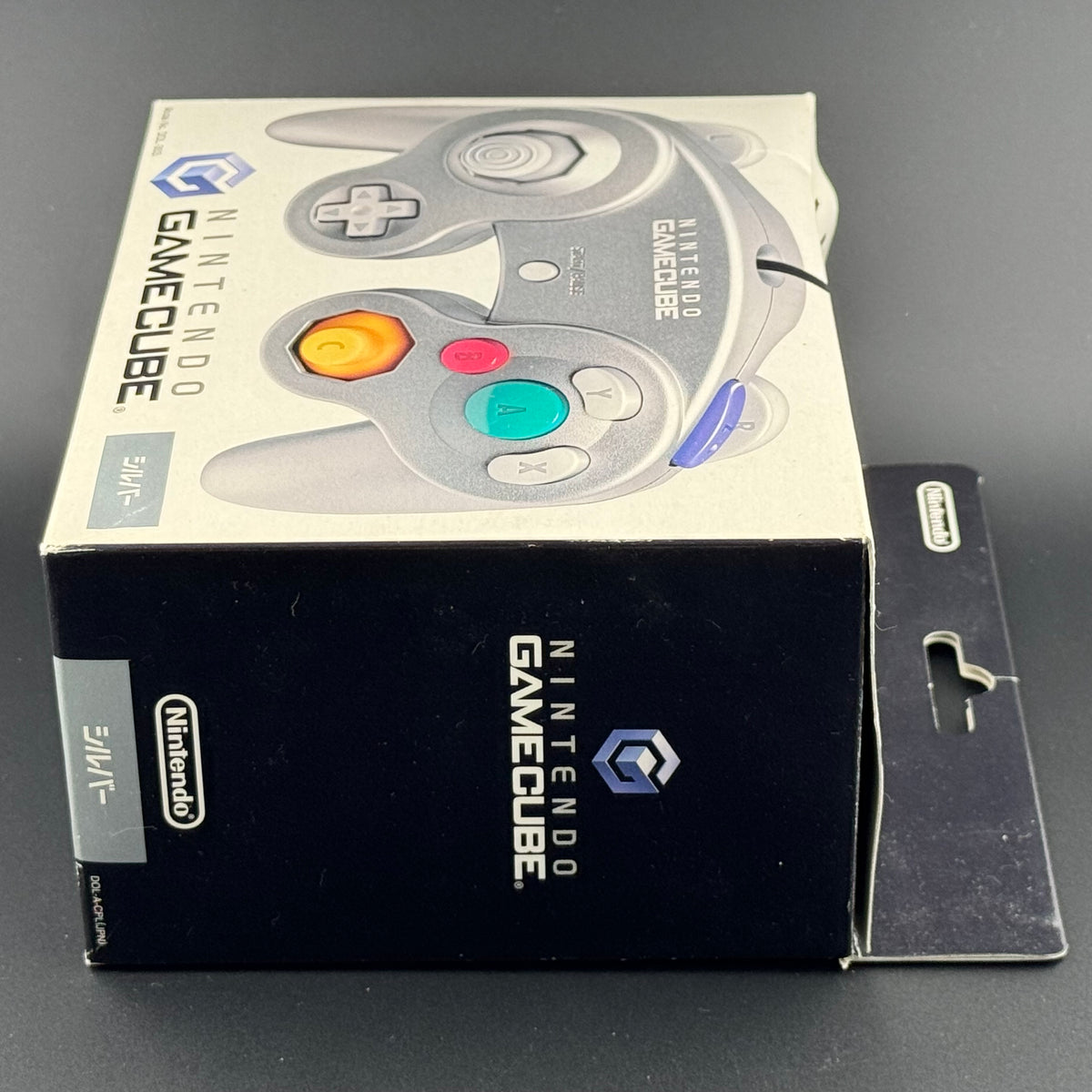 Nintendo GameCube Platinum Silver Controller [DOL-003] In Box