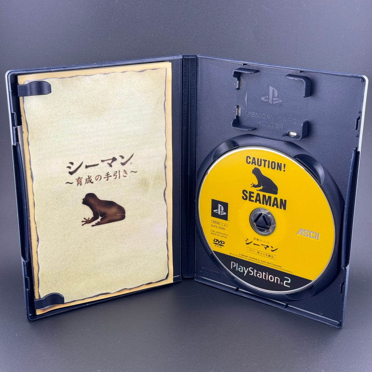 Sony PS2 Seaman [Controller & Mic Big Box Bundle] CIB