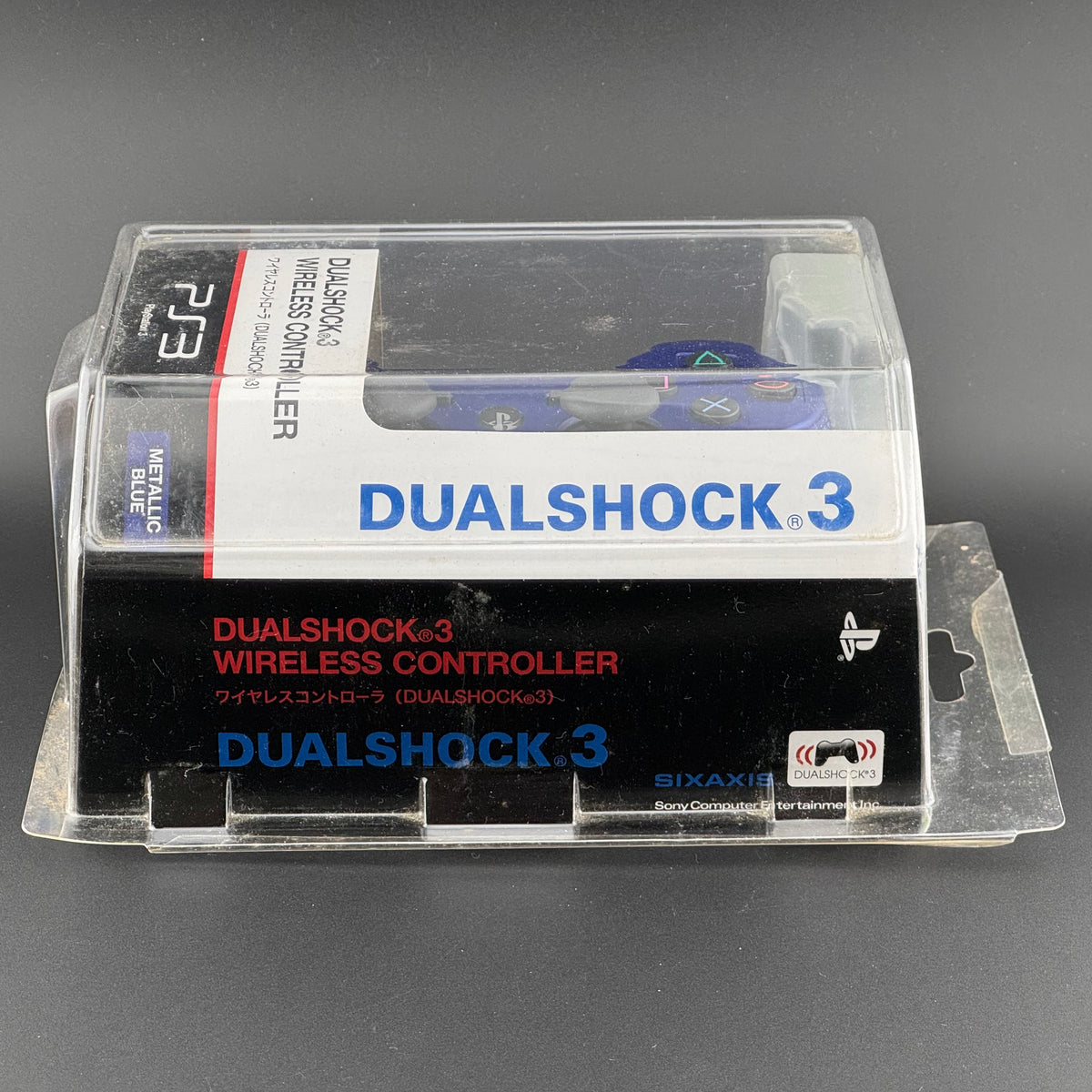 Sony PlayStation 3 Metallic Blue DualShock 3 Wireless Controller [CECHZC2J] In Box