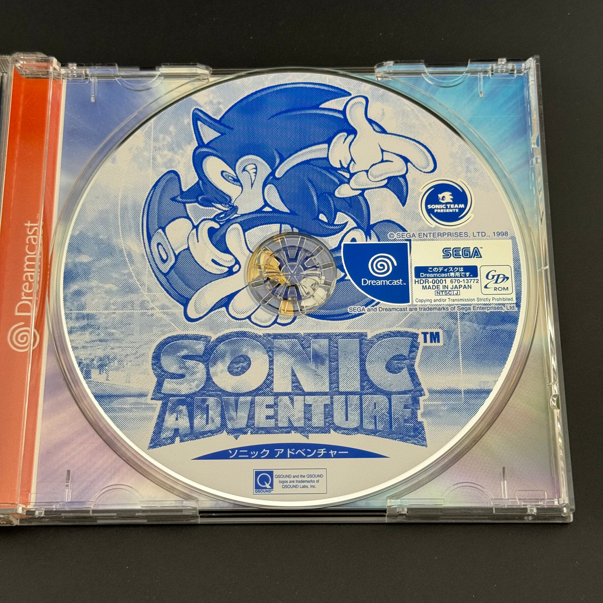 JPN Sega Dreamcast Sonic Adventure CIB