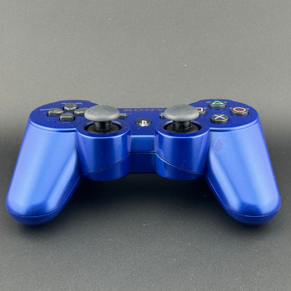 Sony PlayStation 3 Metallic Blue DualShock 3 Wireless Controller [CECHZC2J] In Box