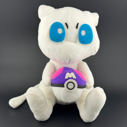 Banpresto Pokemon White Mew Master Ball 8" Plush [1997]