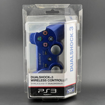 Sony PlayStation 3 Metallic Blue DualShock 3 Wireless Controller [CECHZC2J] In Box