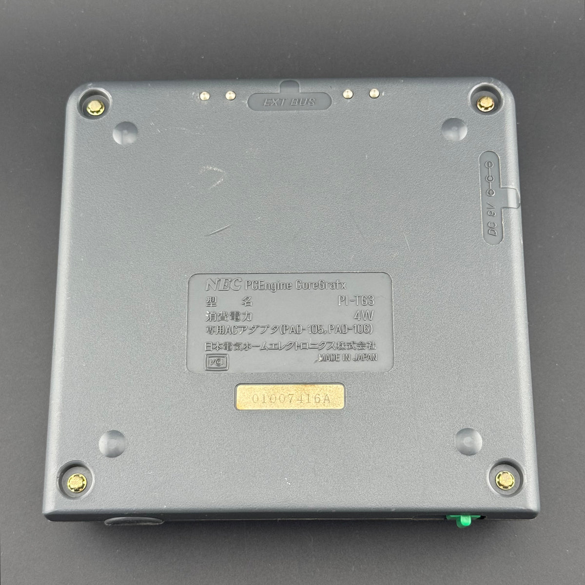 NEC PC Engine Core Grafx Console Set [PI-TG3] Japan