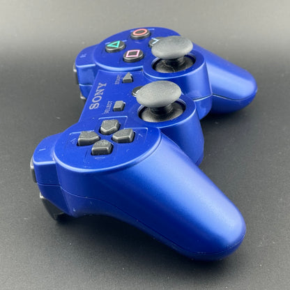 Sony PlayStation 3 Metallic Blue DualShock 3 Wireless Controller [CECHZC2J] In Box