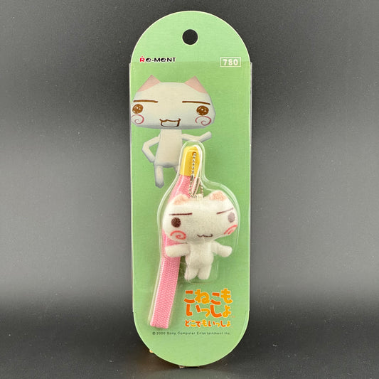 Re-Ment Doko Demo Issyo Koneko Toro Plush Strap [2000] New in Box