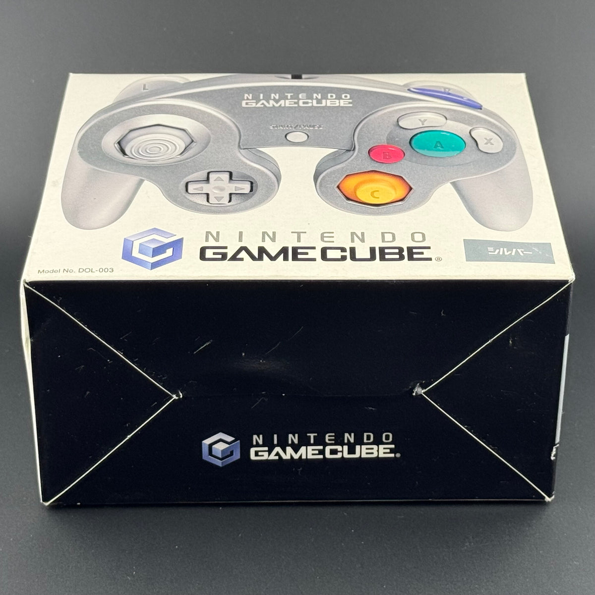Nintendo GameCube Platinum Silver Controller [DOL-003] In Box