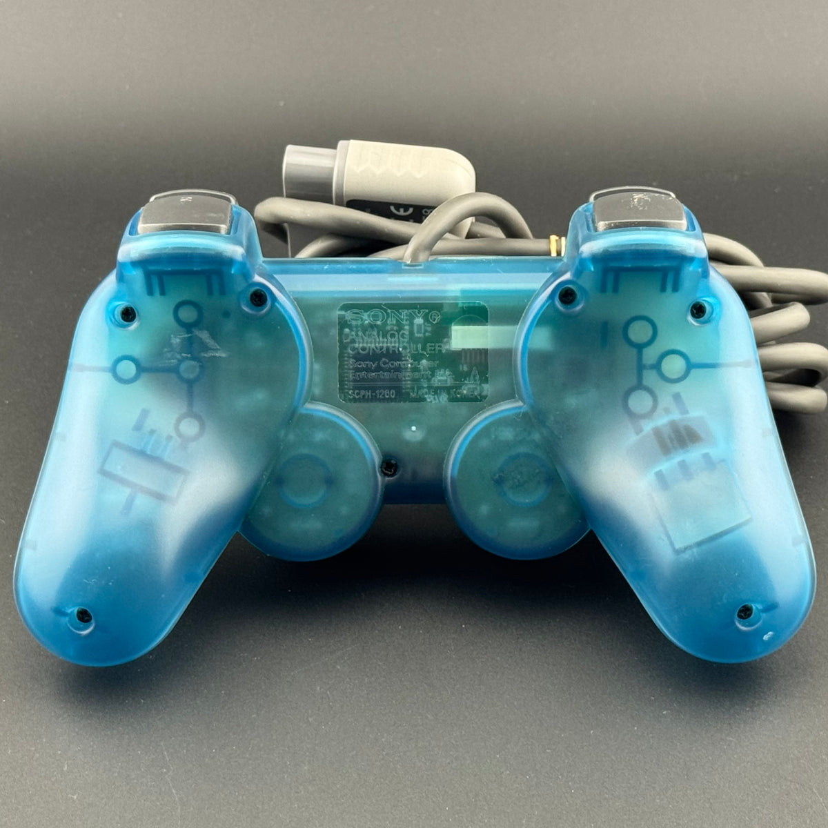 Sony PlayStation 1 Clear Blue DualShock Analog Controller [SCPH-1200]