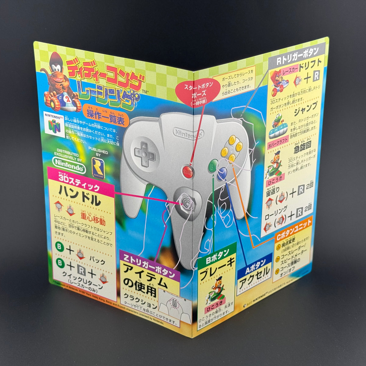 JPN Nintendo 64 Diddy Kong Racing CIB