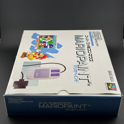 Super Famicom Mario Paint [Mouse & Pad Big Box Bundle] CIB