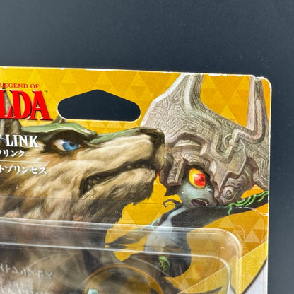 JPN Nintendo The Legend of Zelda Wolf Link amiibo [NVL-001] New in Box