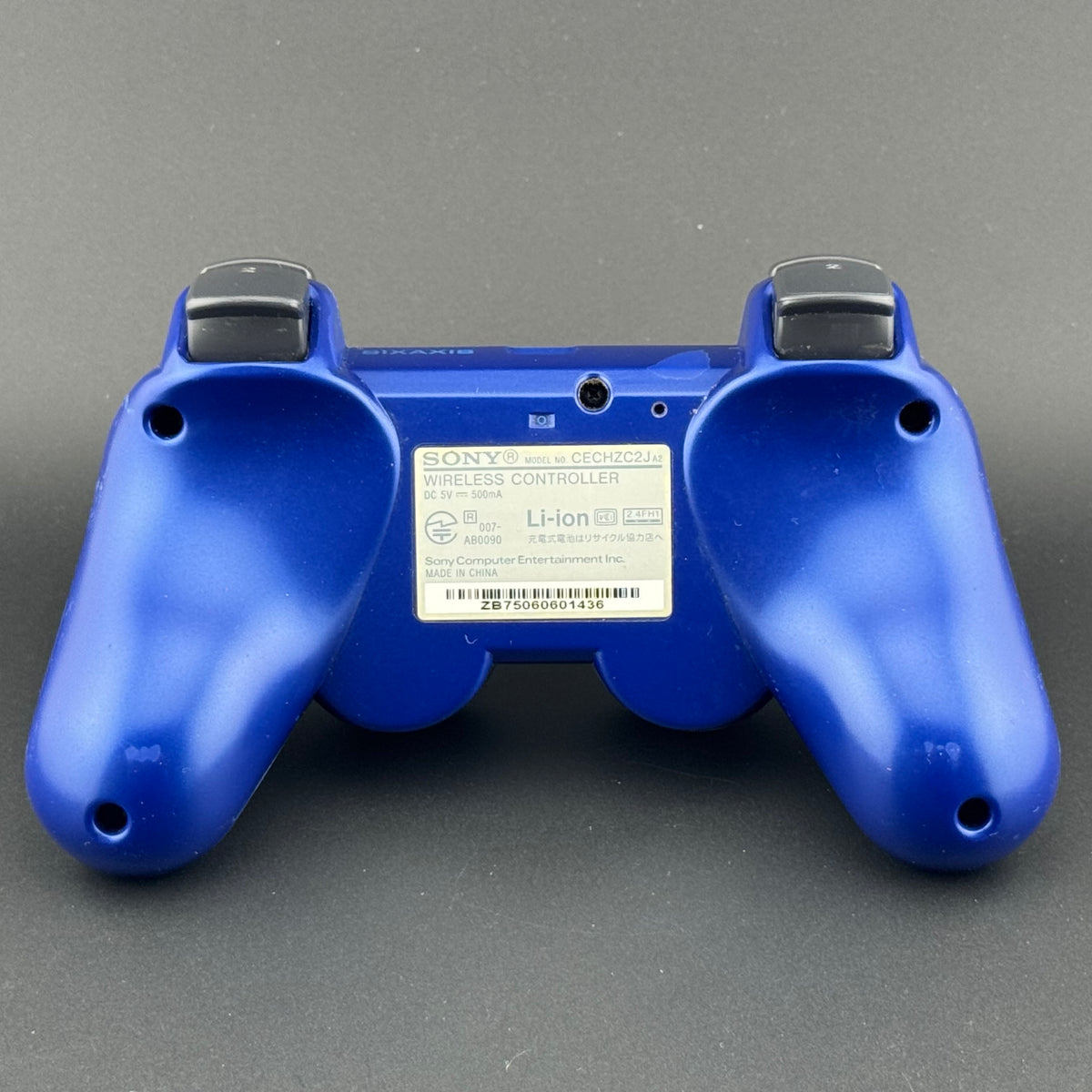 Sony PlayStation 3 Metallic Blue DualShock 3 Wireless Controller [CECHZC2J] In Box