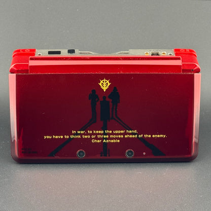 JPN Nintendo 3DS Char Red Gundam Console [CTR-001] (Region-Locked)