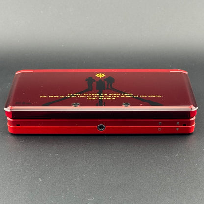 JPN Nintendo 3DS Char Red Gundam Console [CTR-001] (Region-Locked)