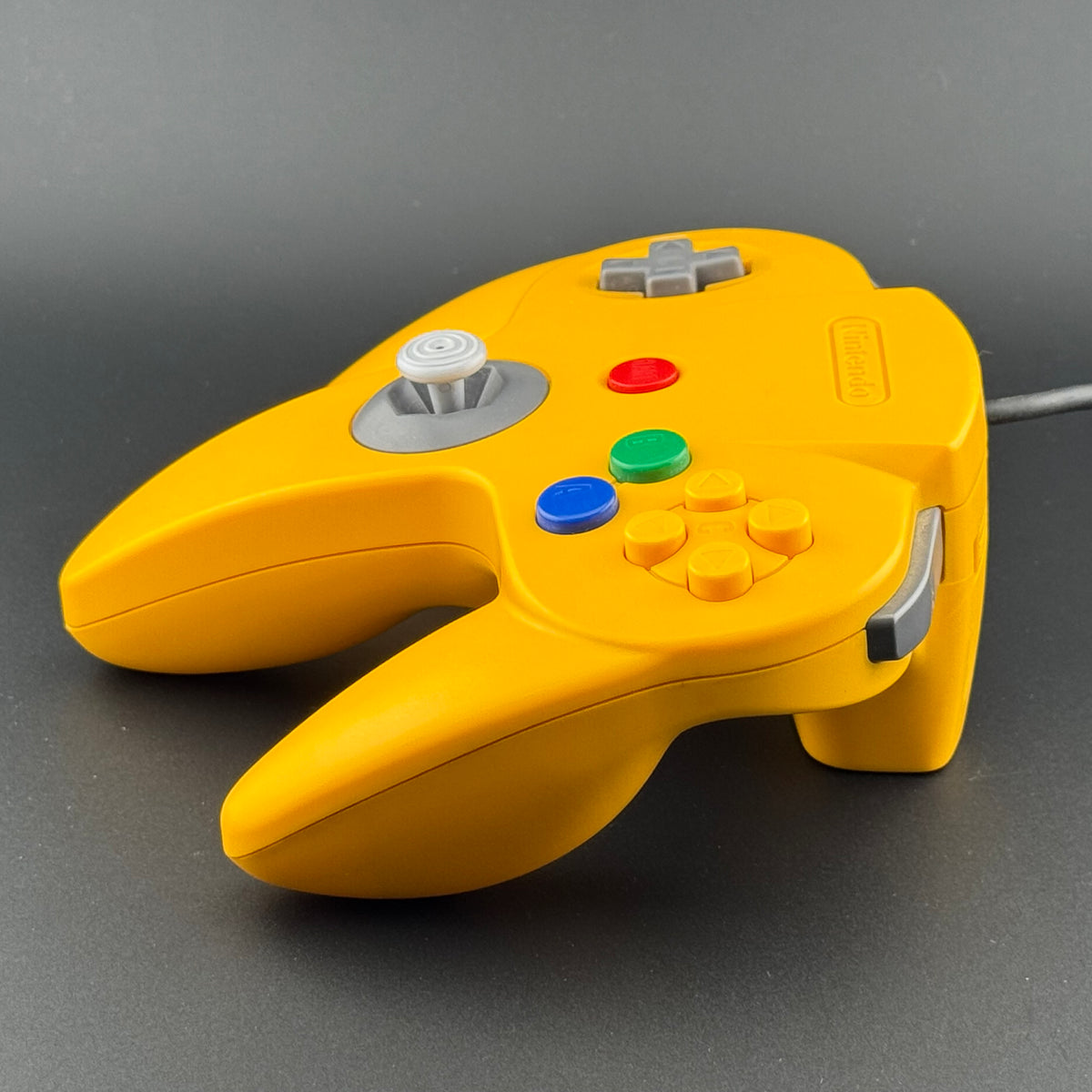 Nintendo 64 Yellow Controller CIB [NUS-005]