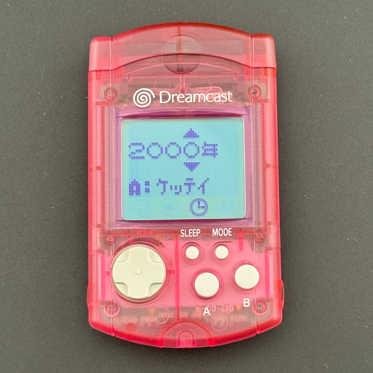 Sega Dreamcast Passion Pink Visual Memory Unit (VMU) [HKT-7000] CIB