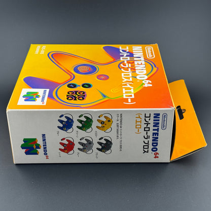 Nintendo 64 Yellow Controller CIB [NUS-005]