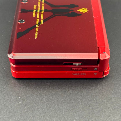 JPN Nintendo 3DS Char Red Gundam Console [CTR-001] (Region-Locked)