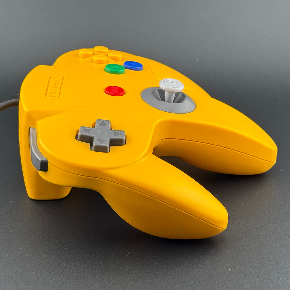 Nintendo 64 Yellow Controller CIB [NUS-005]