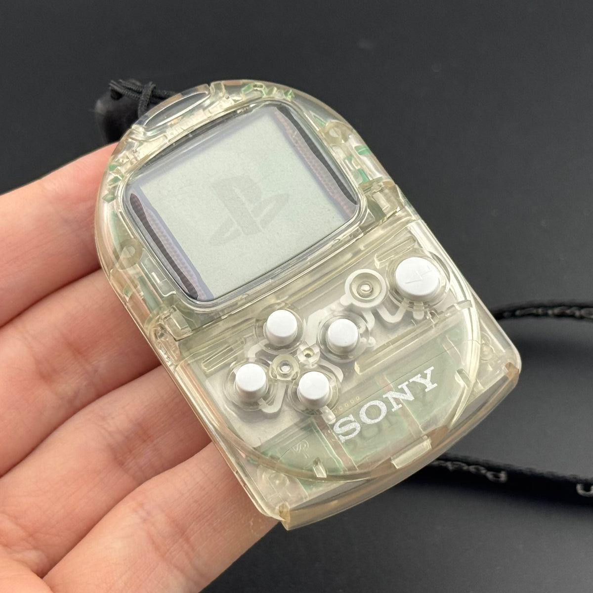 Sony PlayStation 1 Crystal PocketStation [SCPH-4000] + Strap