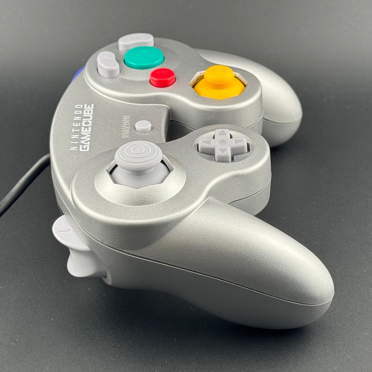 Nintendo GameCube Platinum Silver Controller [DOL-003] In Box