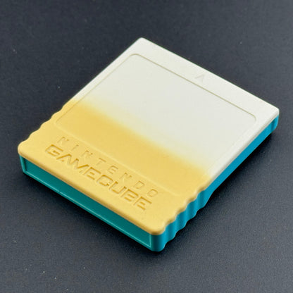 FLAWED Club Nintendo GameCube White & Blue Memory Card 251 [DOL-014]