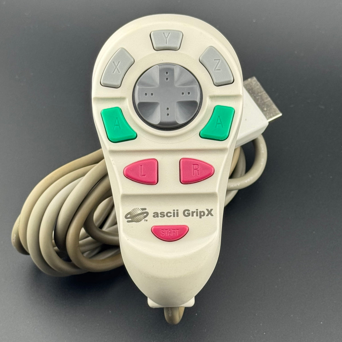 Sega Saturn ASCII Grip X Controller CIB [ASC-0603G]