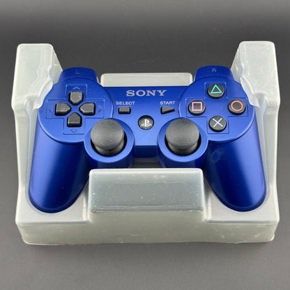 Sony PlayStation 3 Metallic Blue DualShock 3 Wireless Controller [CECHZC2J] In Box