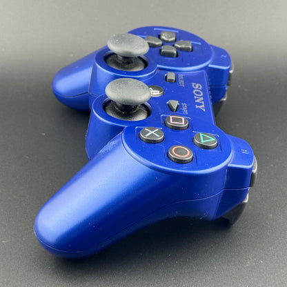 Sony PlayStation 3 Metallic Blue DualShock 3 Wireless Controller [CECHZC2J] In Box