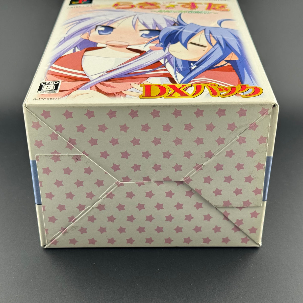 JPN Sony PS2 Lucky Star: Ryouou Gakuen Outousai [DX Pack / Big Box] CIB