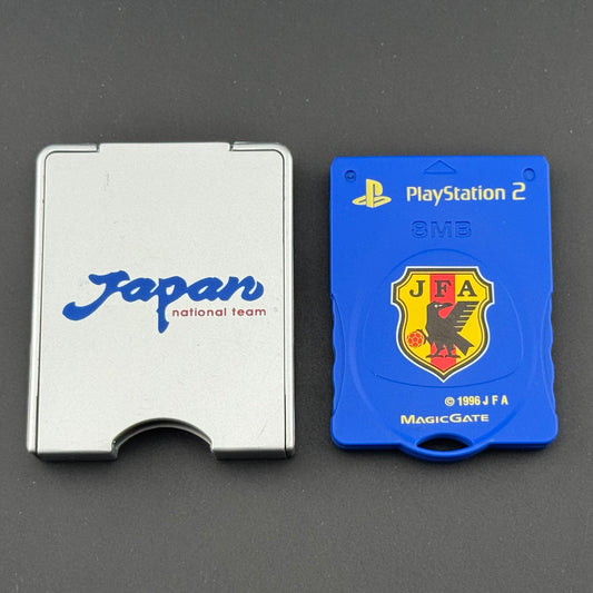 Sony PlayStation 2 JFA Japan National Team 8MB Memory Card + Case - photo 1