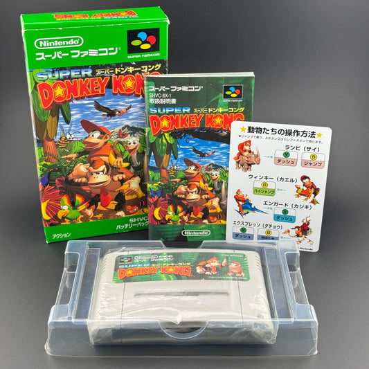 JPN Super Famicom Super Donkey Kong [SHVC-8X] CIB - photo 1